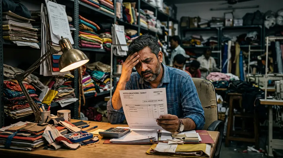 An Indian fashion brand owner calculating the real cost of his product photoshoot.
